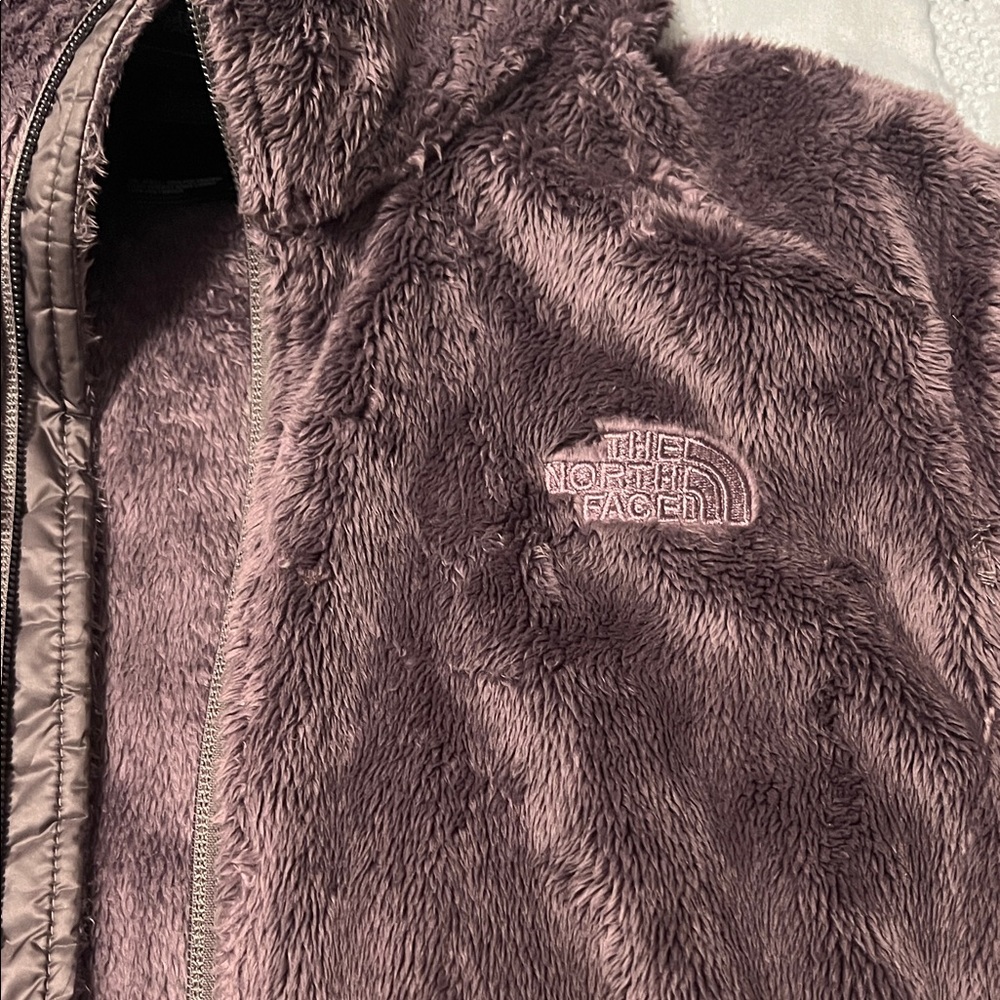 The North Face Plush Jacket in Deep Purple